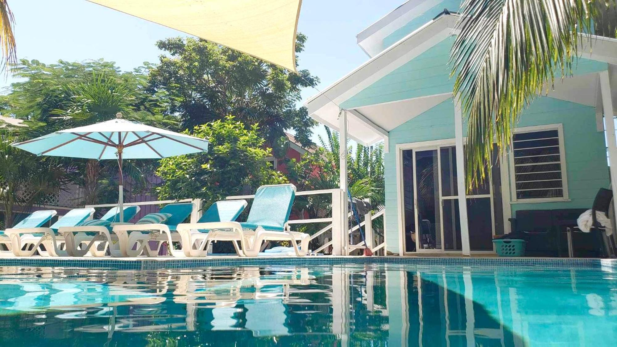 Hummingbirds Cabins Caye Caulker Dış mekan fotoğraf